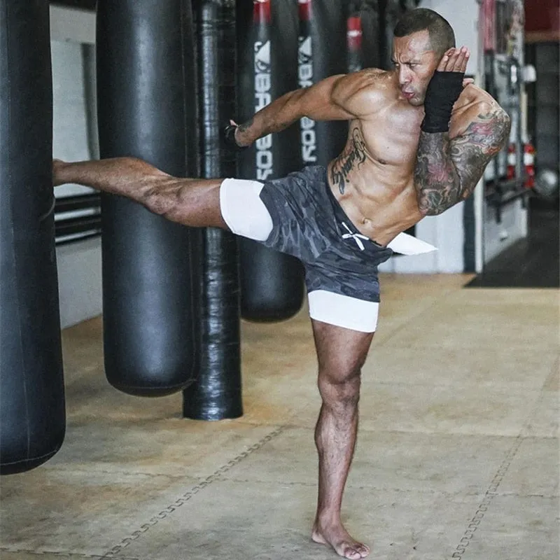 2 In 1 Double-deck Quick Dry Shorts