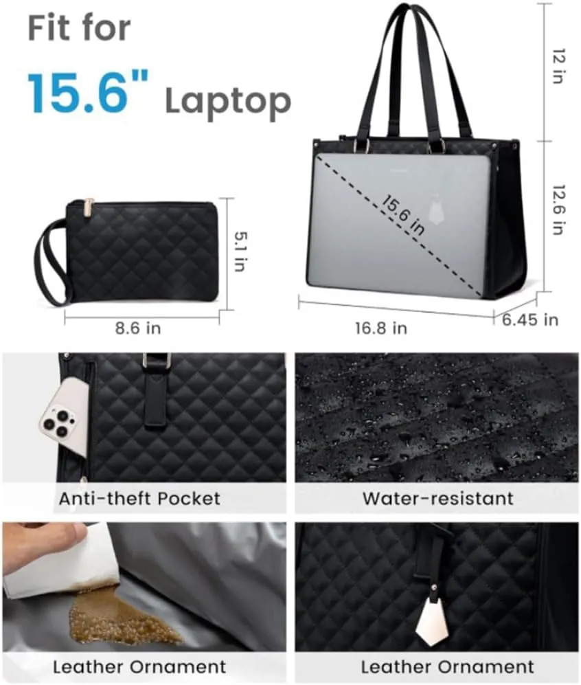 3 in 1 tote bag for women 2 in 1 tote bag lunch combo ladies laptop with Elegance Meets Functionality