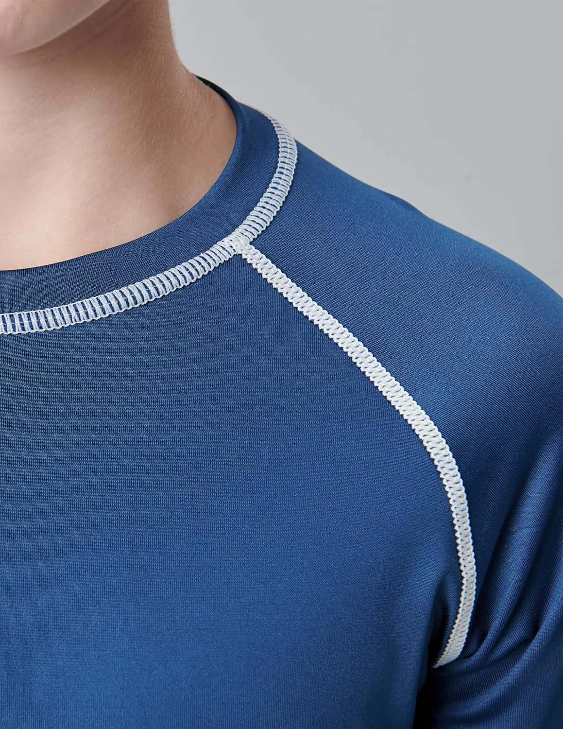 3 Pack Boys' UPF 50  Rash Guard Long Sleeve Swim Shirts, Quick Dry UV Protection Swimwear for Kids