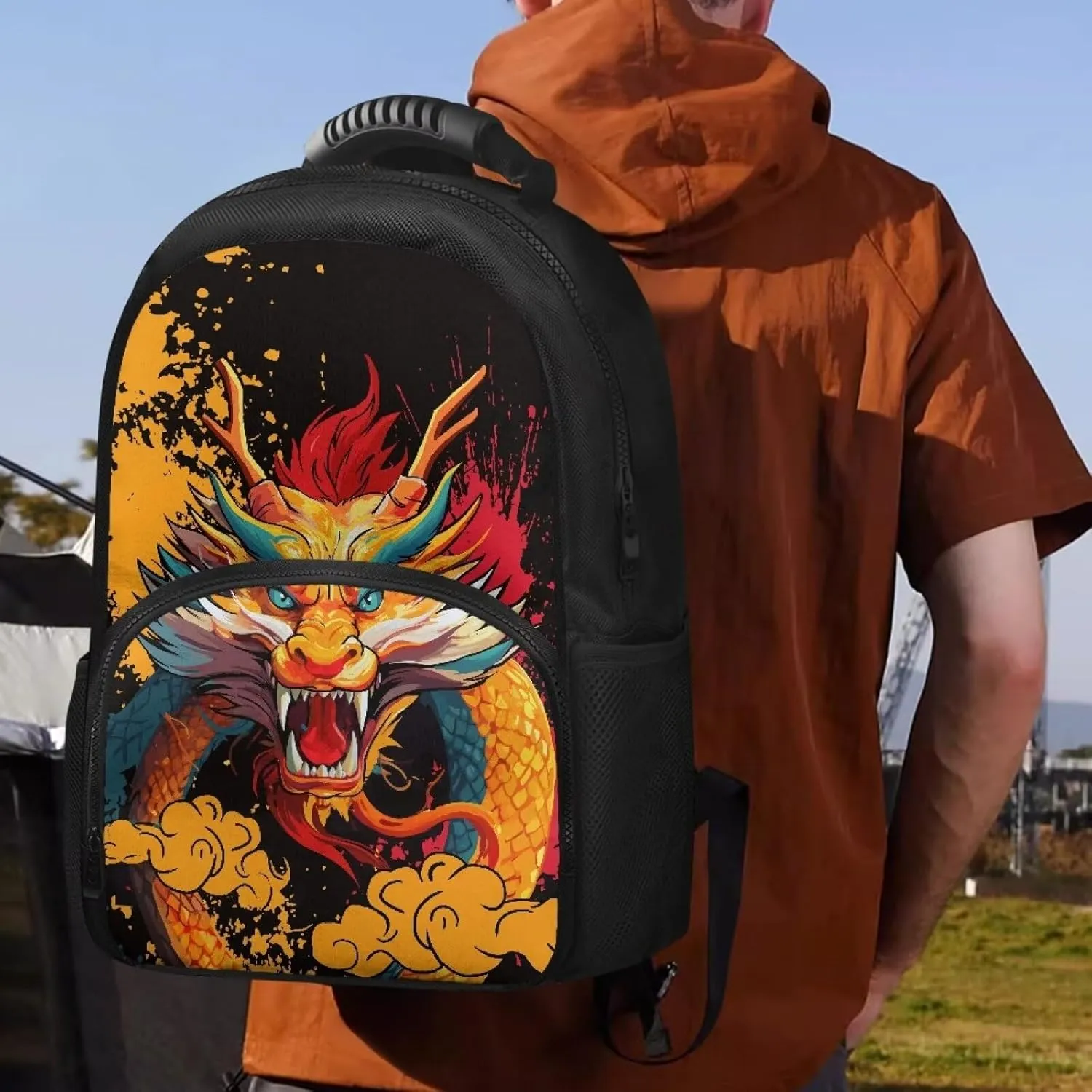 Adult 17 Inch Lunch Box Backpack Laptop Backpack for Travel Camping Large Capacity Insulated Cooler Backpack
