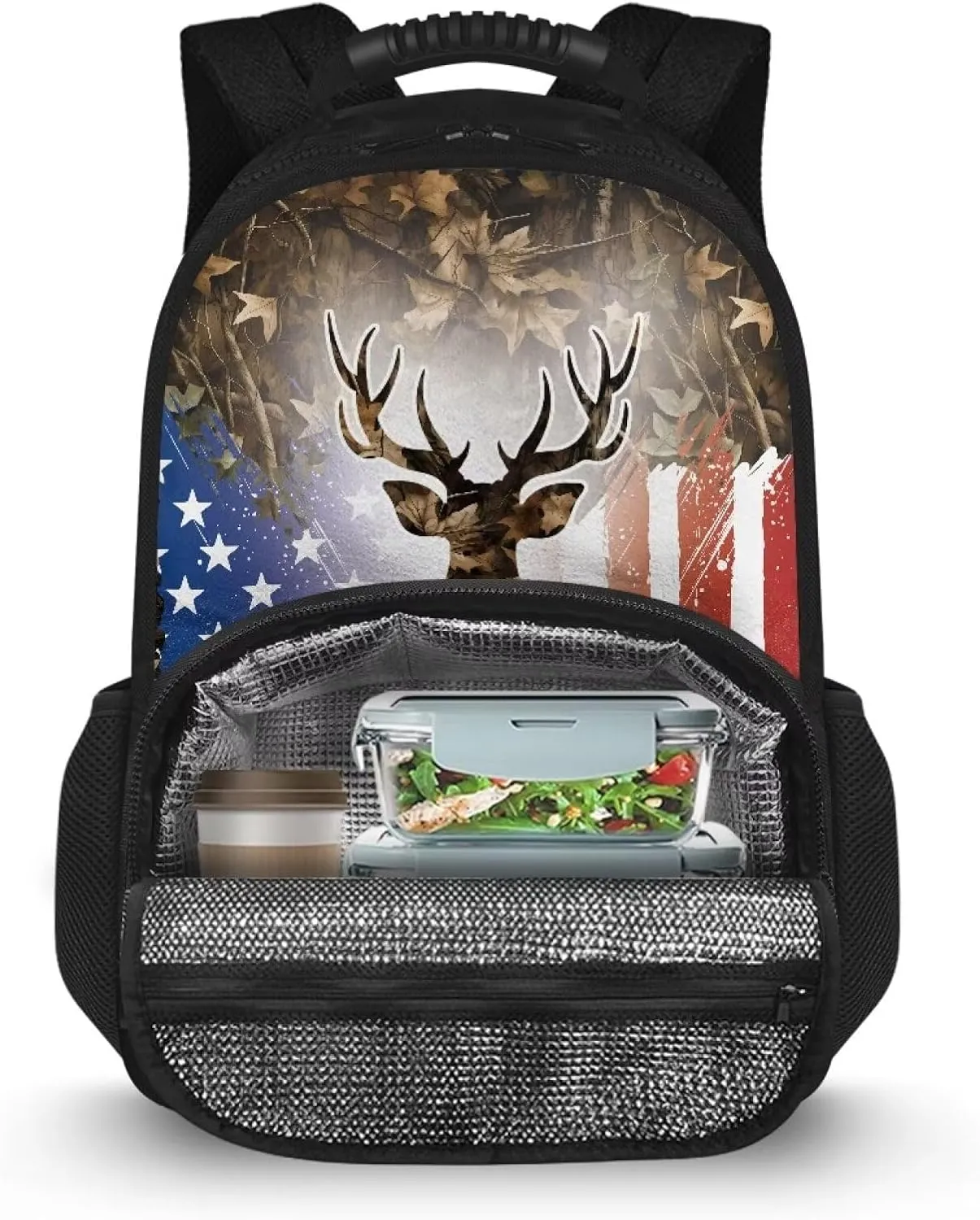 Adult 17 Inch Lunch Box Backpack Laptop Backpack for Travel Camping Large Capacity Insulated Cooler Backpack