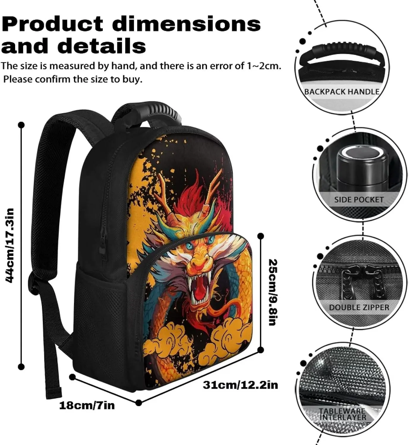 Adult 17 Inch Lunch Box Backpack Laptop Backpack for Travel Camping Large Capacity Insulated Cooler Backpack