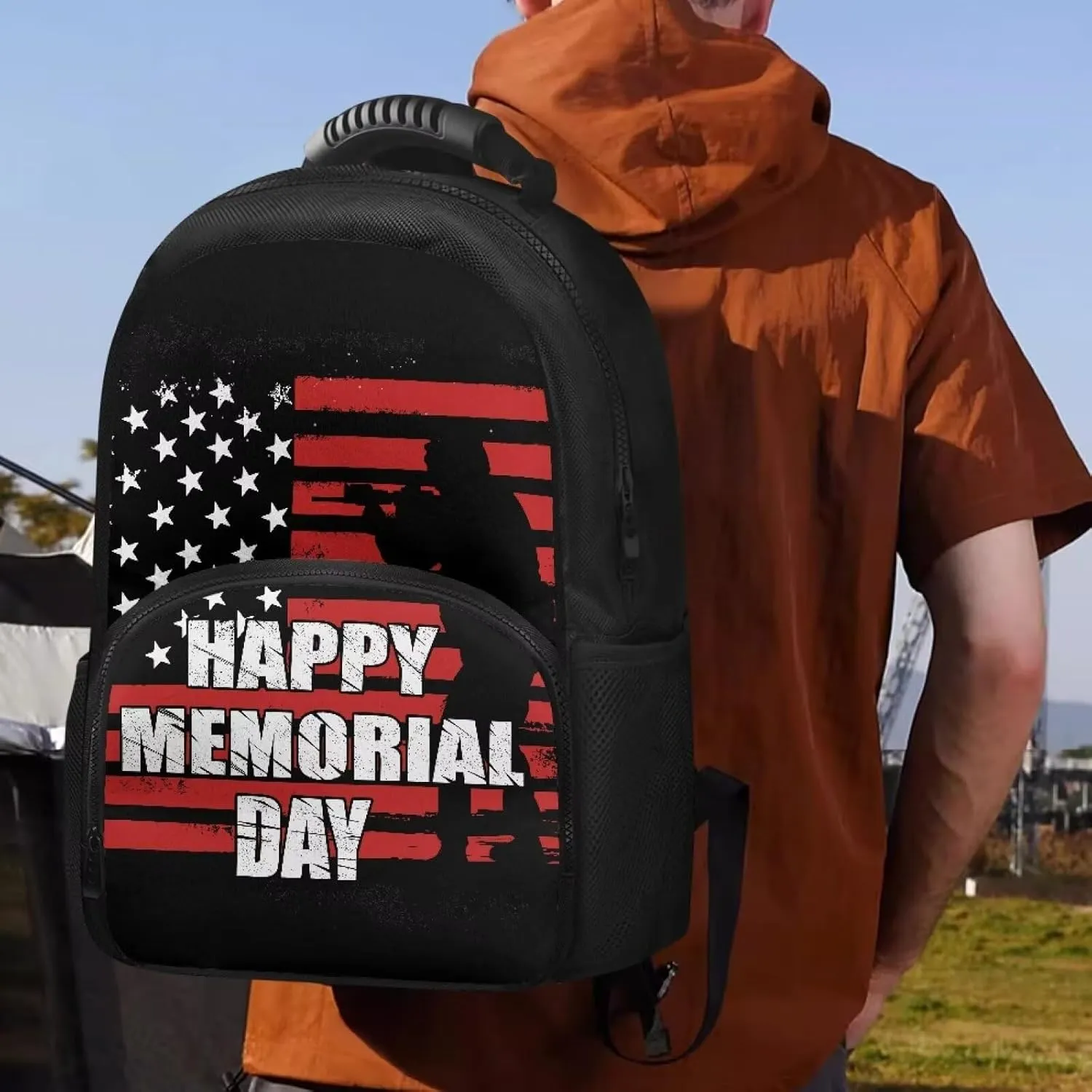 Adult 17 Inch Lunch Box Backpack Laptop Backpack for Travel Camping Large Capacity Insulated Cooler Backpack