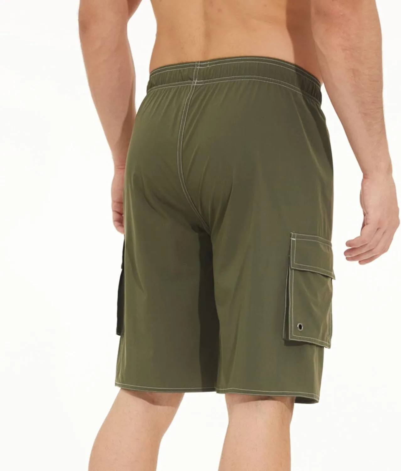 Alalaso Mens Shorts Casual Adjustable Drawstring Comfortable Loose Fit Printed Beach Pants for Men Pool Swim Trunks
