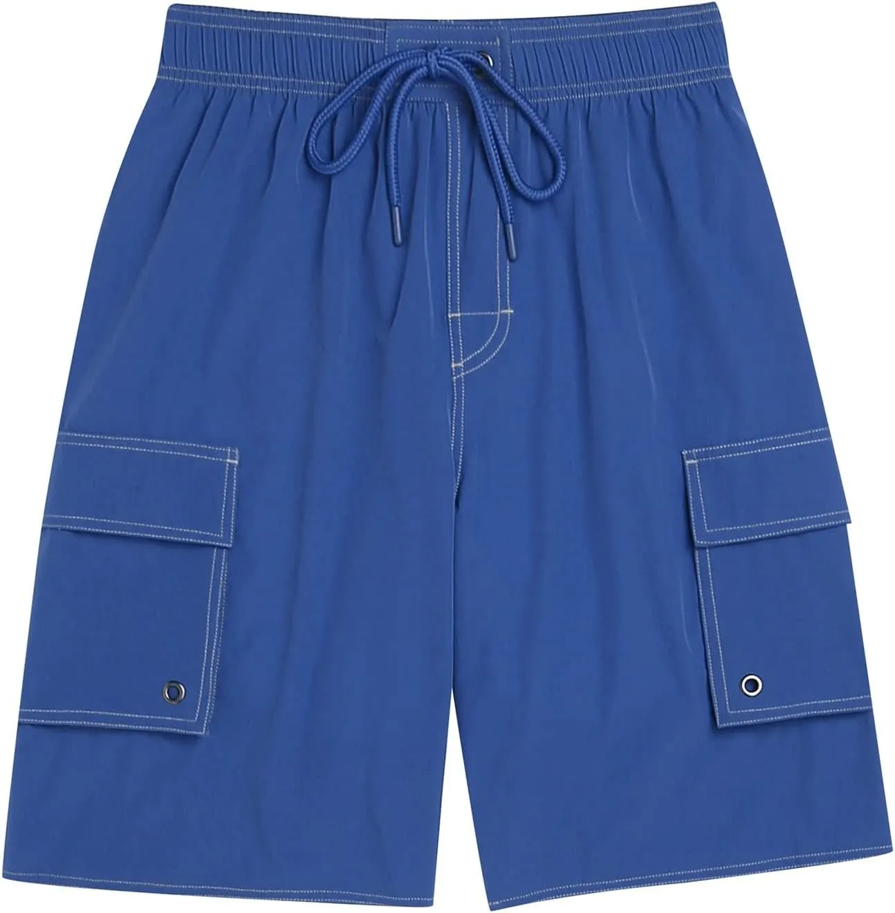 Alalaso Mens Shorts Casual Adjustable Drawstring Comfortable Loose Fit Printed Beach Pants for Men Pool Swim Trunks