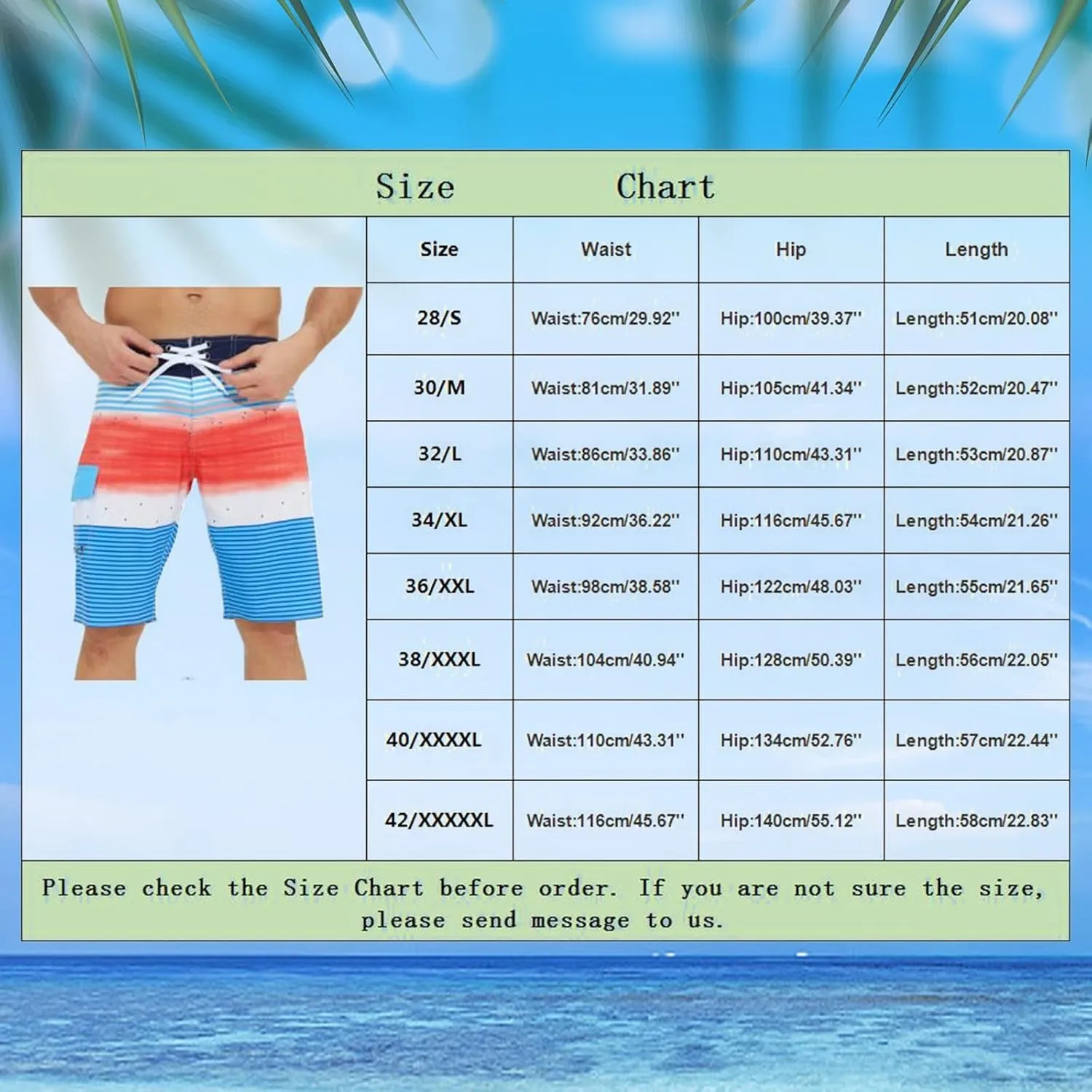 Alalaso Mens Shorts Casual Adjustable Drawstring Comfortable Loose Fit Printed Beach Pants for Men Pool Swim Trunks
