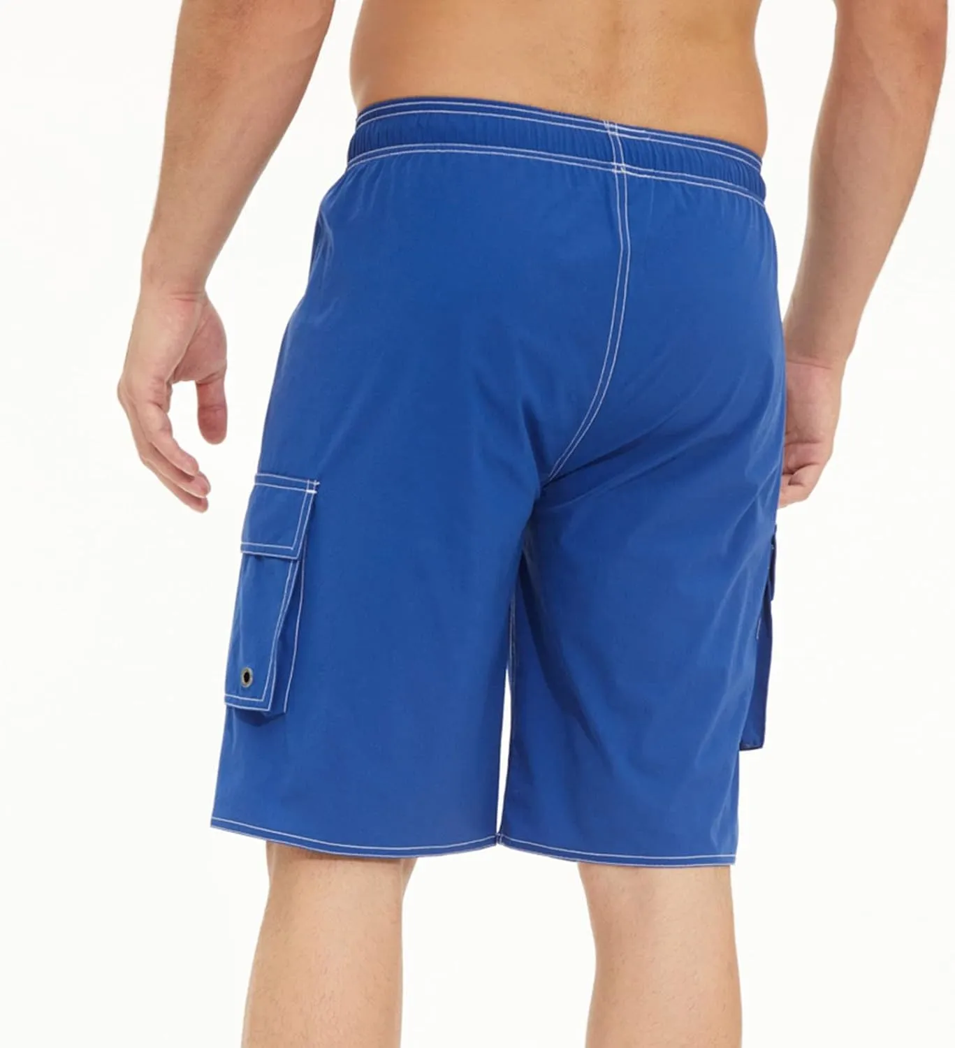 Alalaso Mens Shorts Casual Adjustable Drawstring Comfortable Loose Fit Printed Beach Pants for Men Pool Swim Trunks