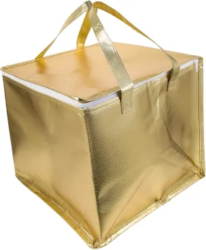 Alipis Insulated Food Bag Portable Food Carrying Pouch for Grocery Catering and Picnics Capacity for Trays and Boxes Easy to Clean Lightweight Design for Temperature Control