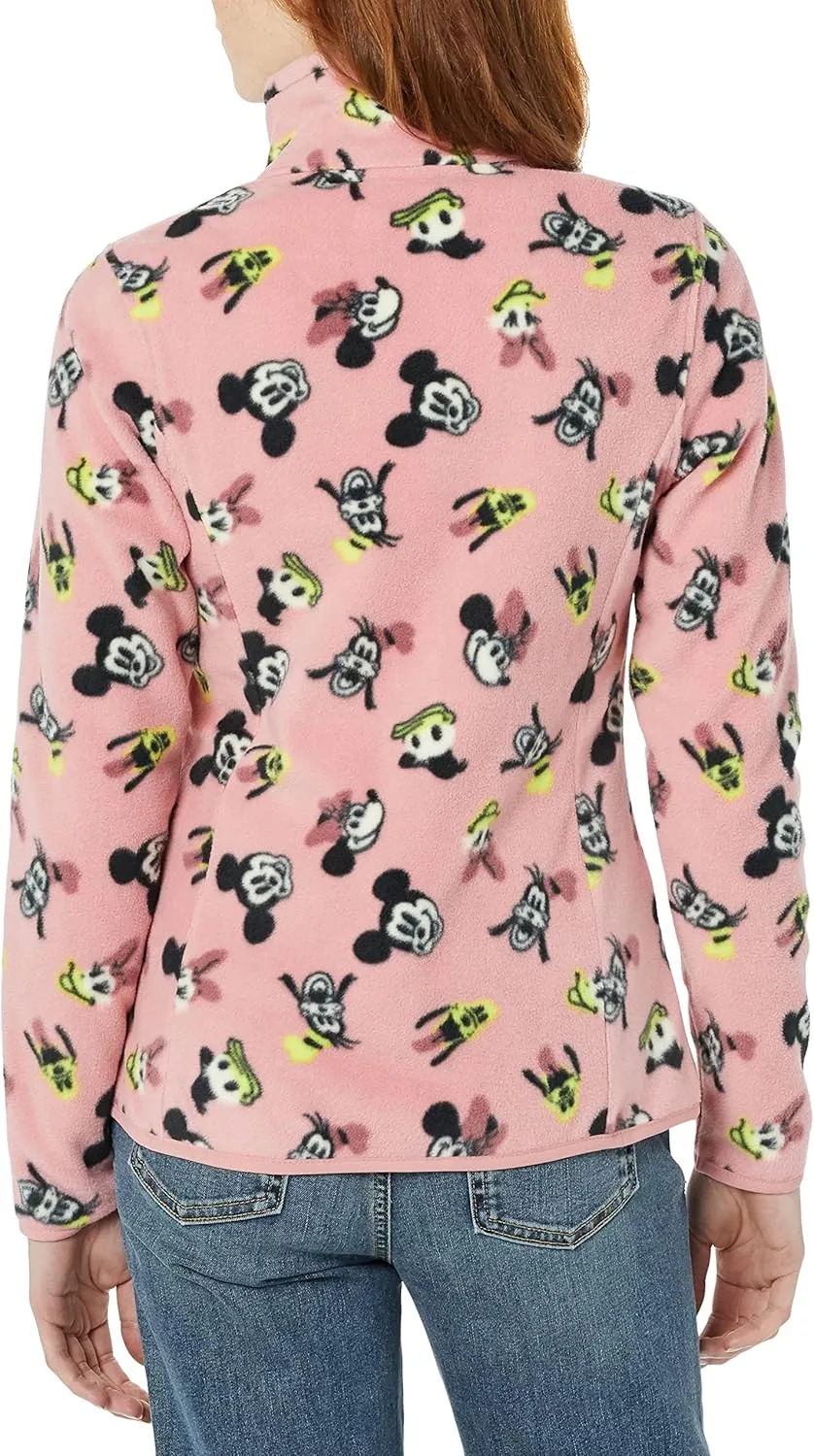 Amazon Essentials Disney | Marvel | Star Wars Women's Polar Fleece Full-Zip Mock Jackets