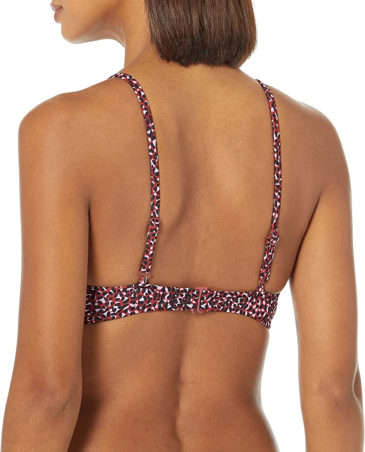 Amazon Essentials Women's Light-Support Classic Bikini Swimsuit Top