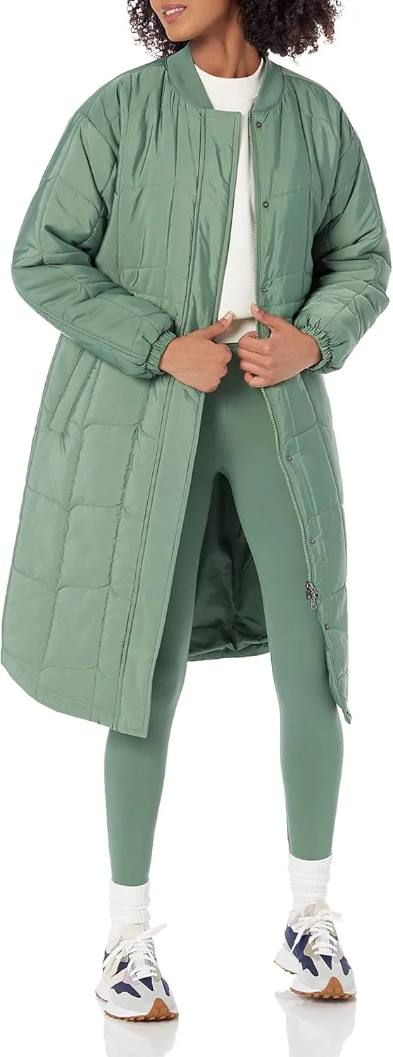 Amazon Essentials Women's Oversized Quilted Coat (Available in Plus Size)