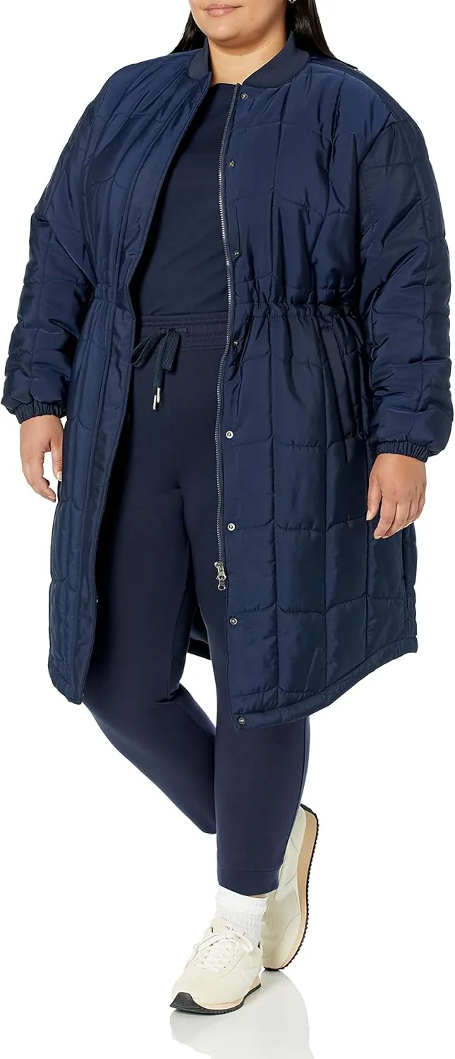 Amazon Essentials Women's Oversized Quilted Coat (Available in Plus Size)