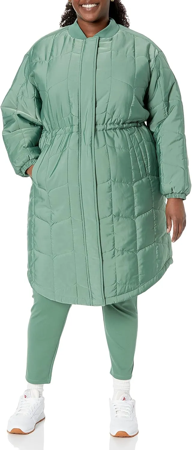 Amazon Essentials Women's Oversized Quilted Coat (Available in Plus Size)