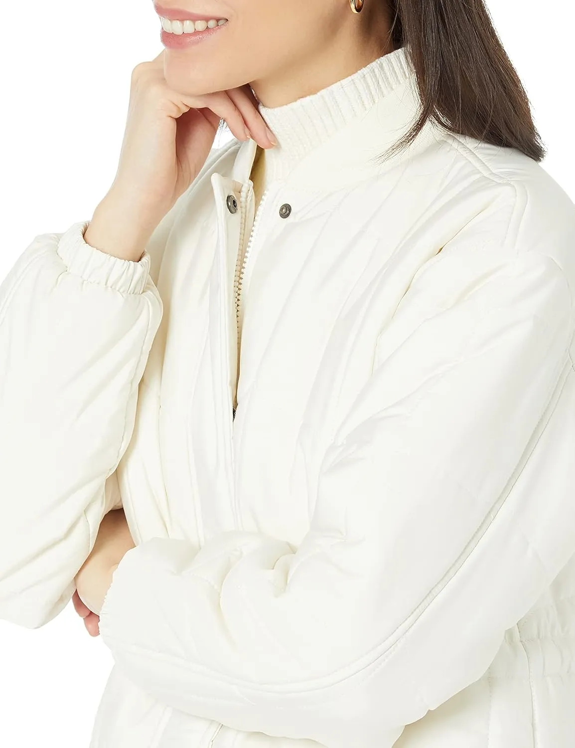 Amazon Essentials Women's Oversized Quilted Coat (Available in Plus Size)