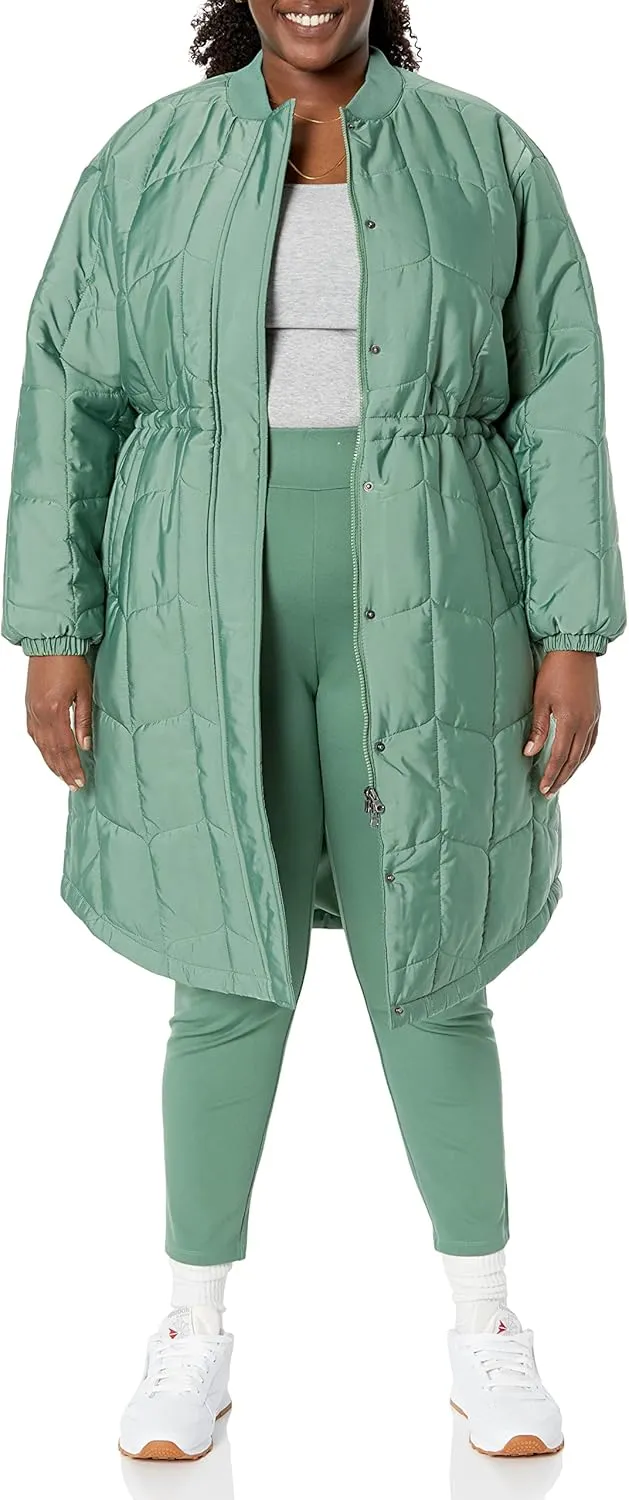 Amazon Essentials Women's Oversized Quilted Coat (Available in Plus Size)