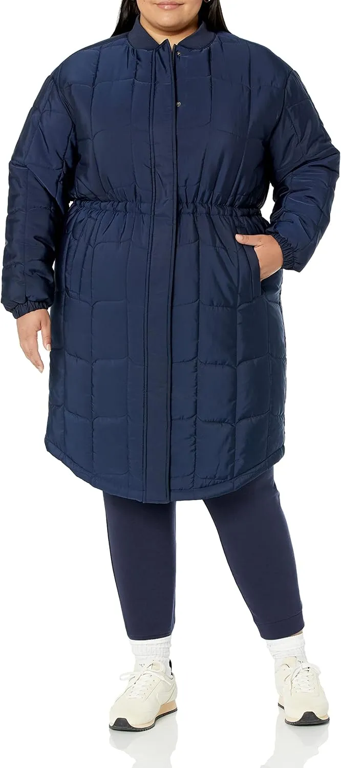 Amazon Essentials Women's Oversized Quilted Coat (Available in Plus Size)