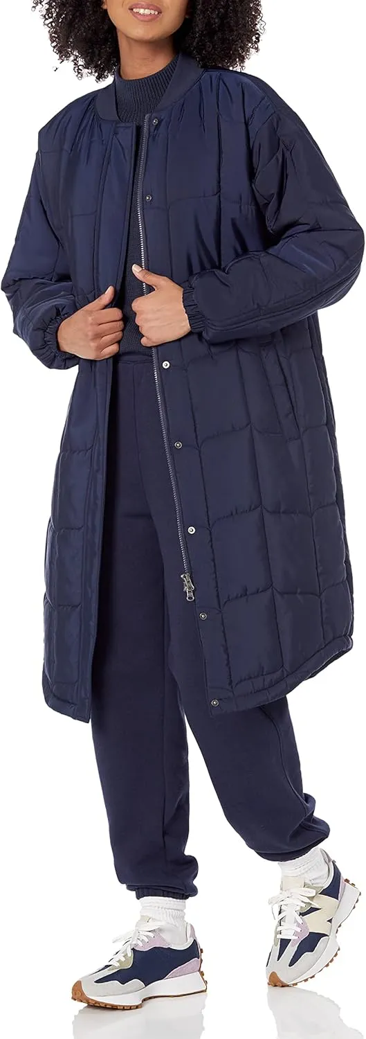 Amazon Essentials Women's Oversized Quilted Coat (Available in Plus Size)