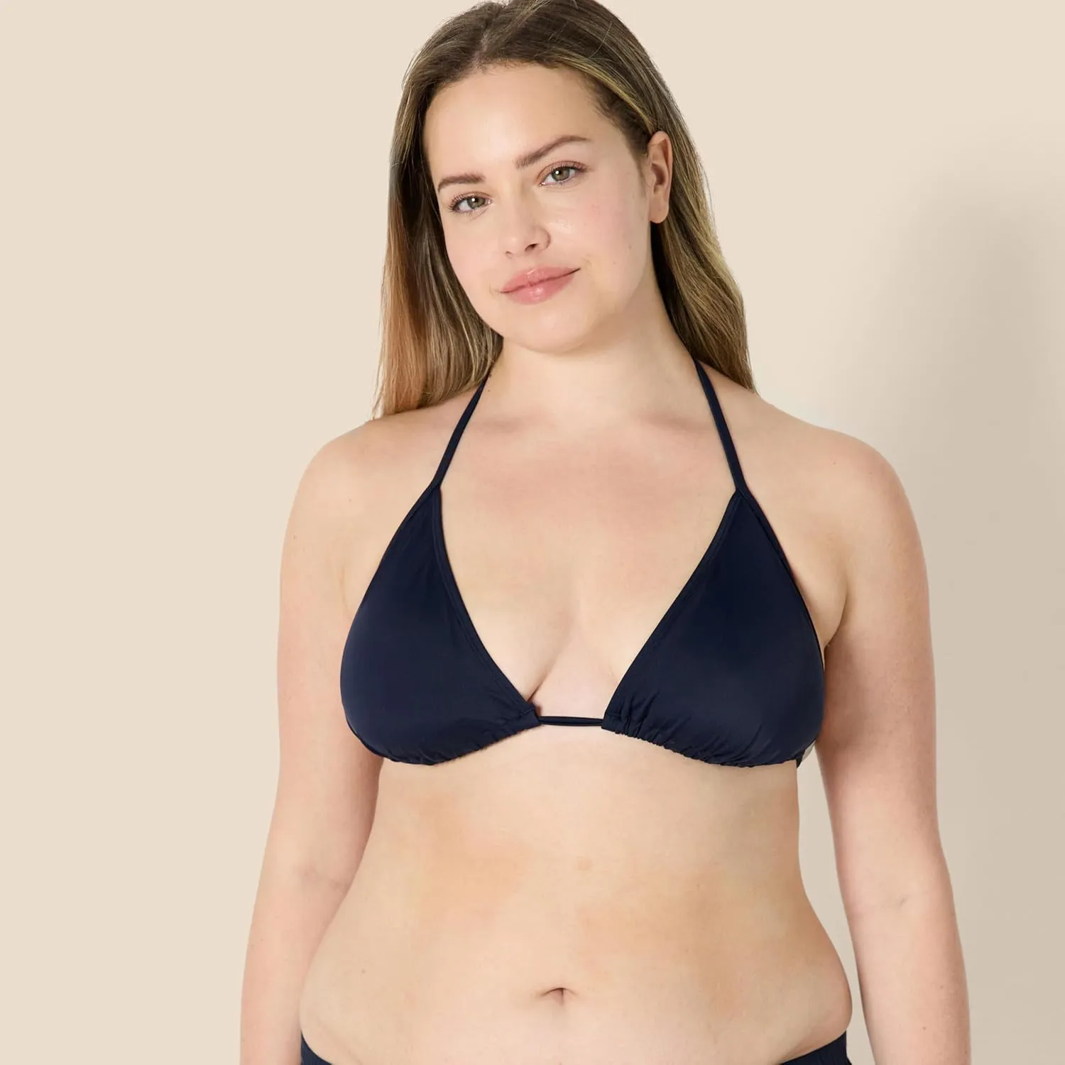 Amazon Essentials Women's Triangle Bikini Top