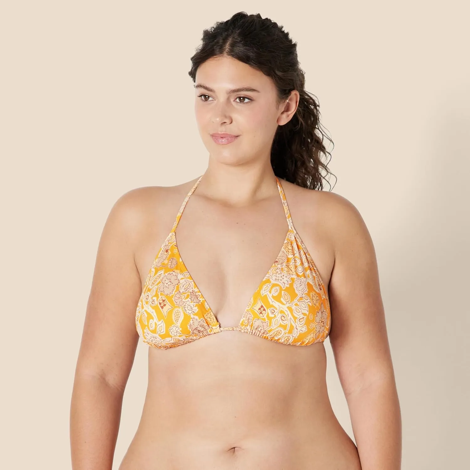 Amazon Essentials Women's Triangle Bikini Top