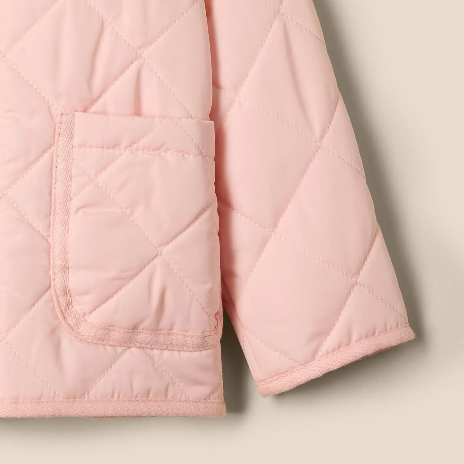 Amazon Essentials x Sofia Grainge Toddlers and Baby Girls' Midweight Field Jacket with Ruffle