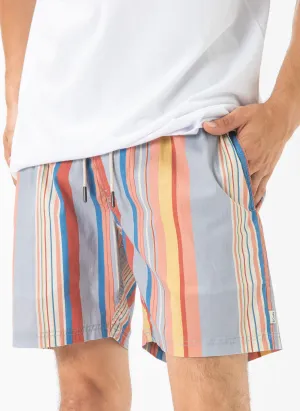 Amphibious Swim Short Summer Stripe