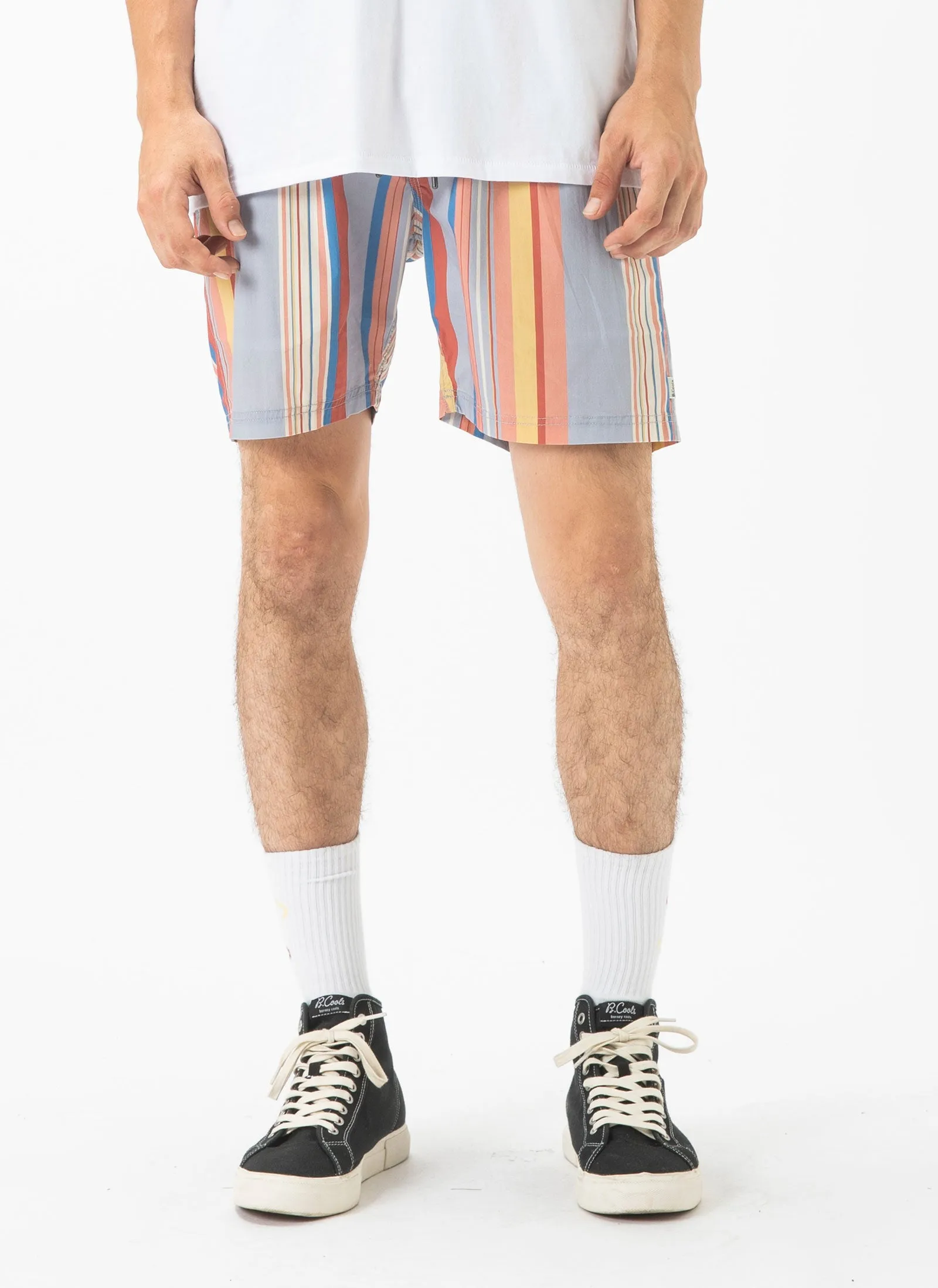 Amphibious Swim Short Summer Stripe