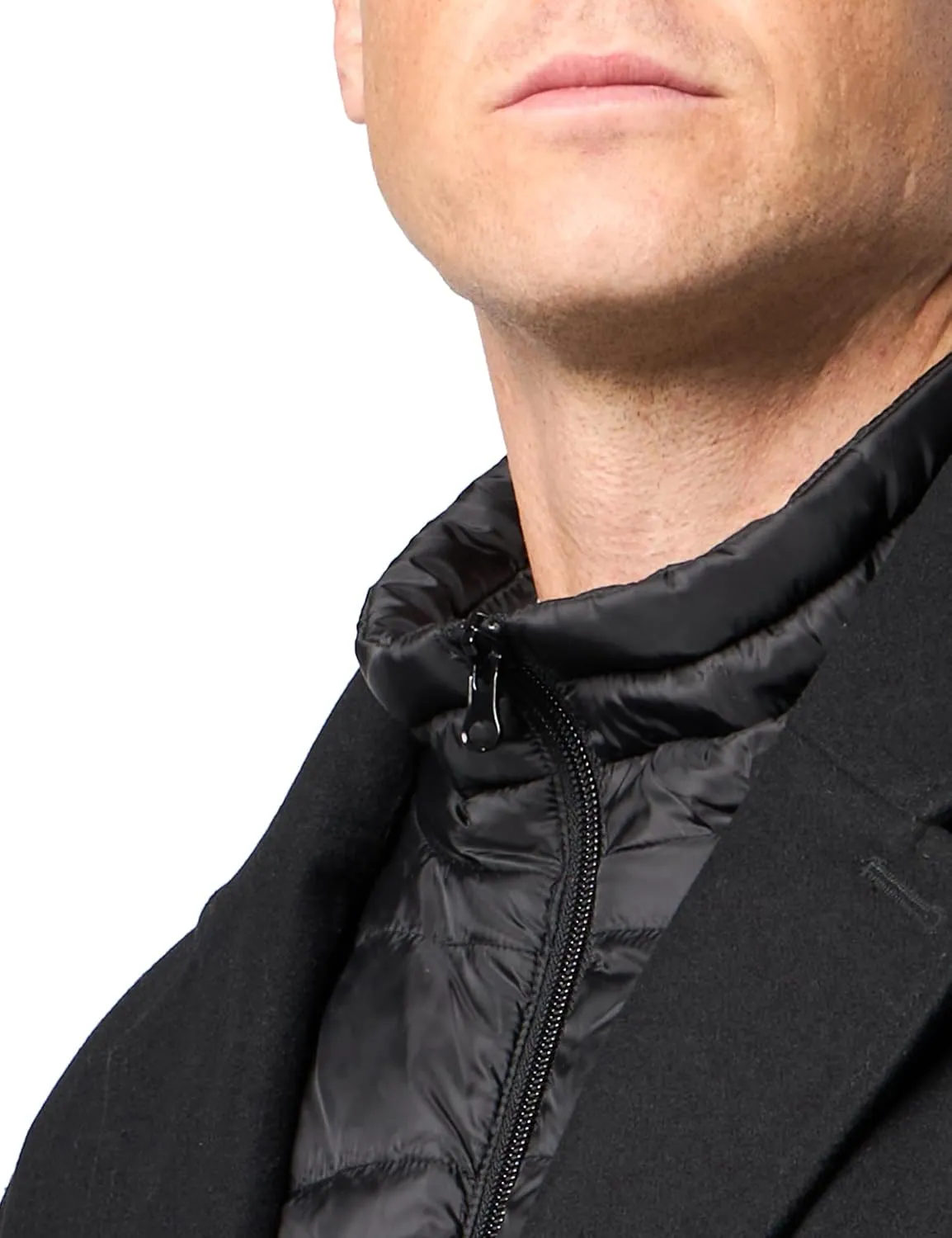 Andrew Marc Men's Wool Coat-Mid and Full Length