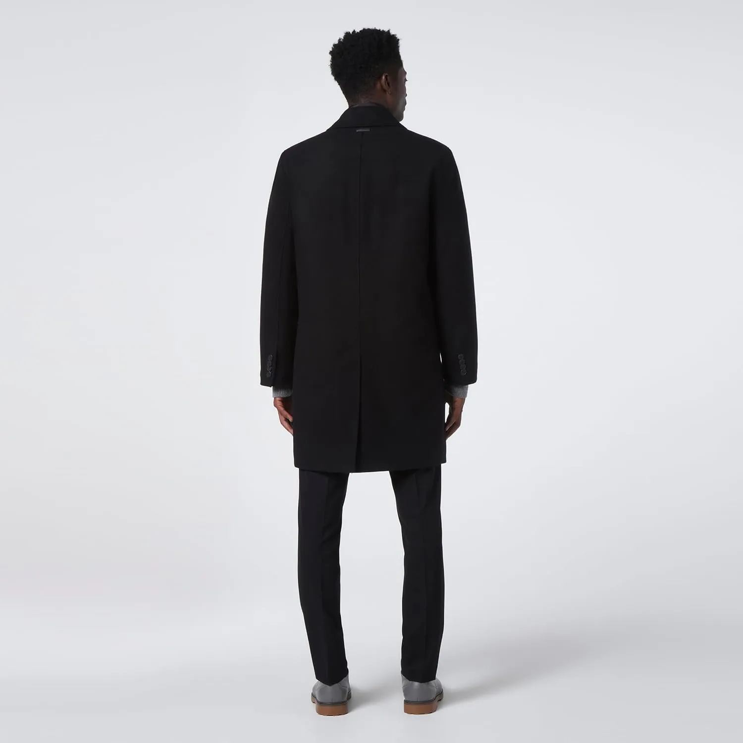 Andrew Marc Men's Wool Coat-Mid and Full Length