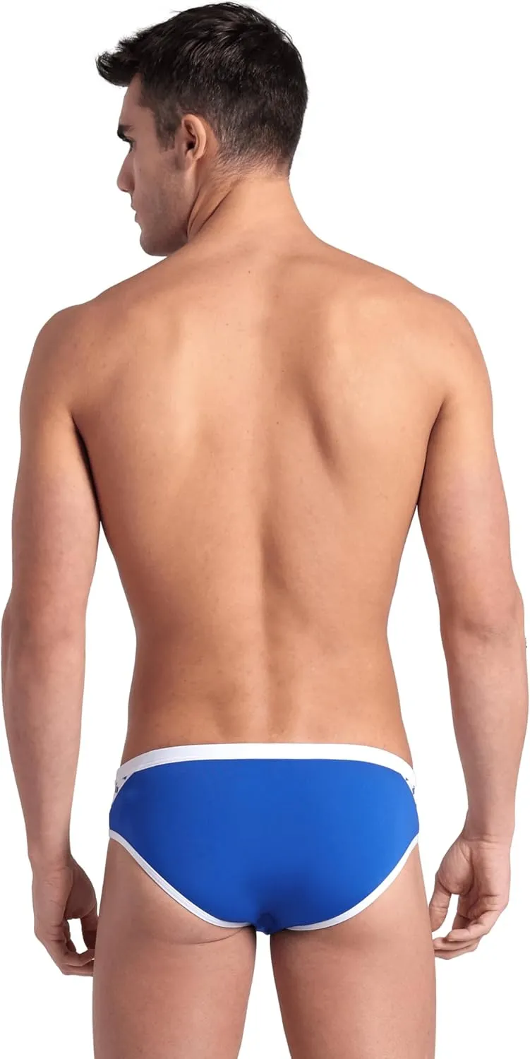 Arena Men's Icons Solid Swim Briefs Professional Training Swimsuit Sports Trunk