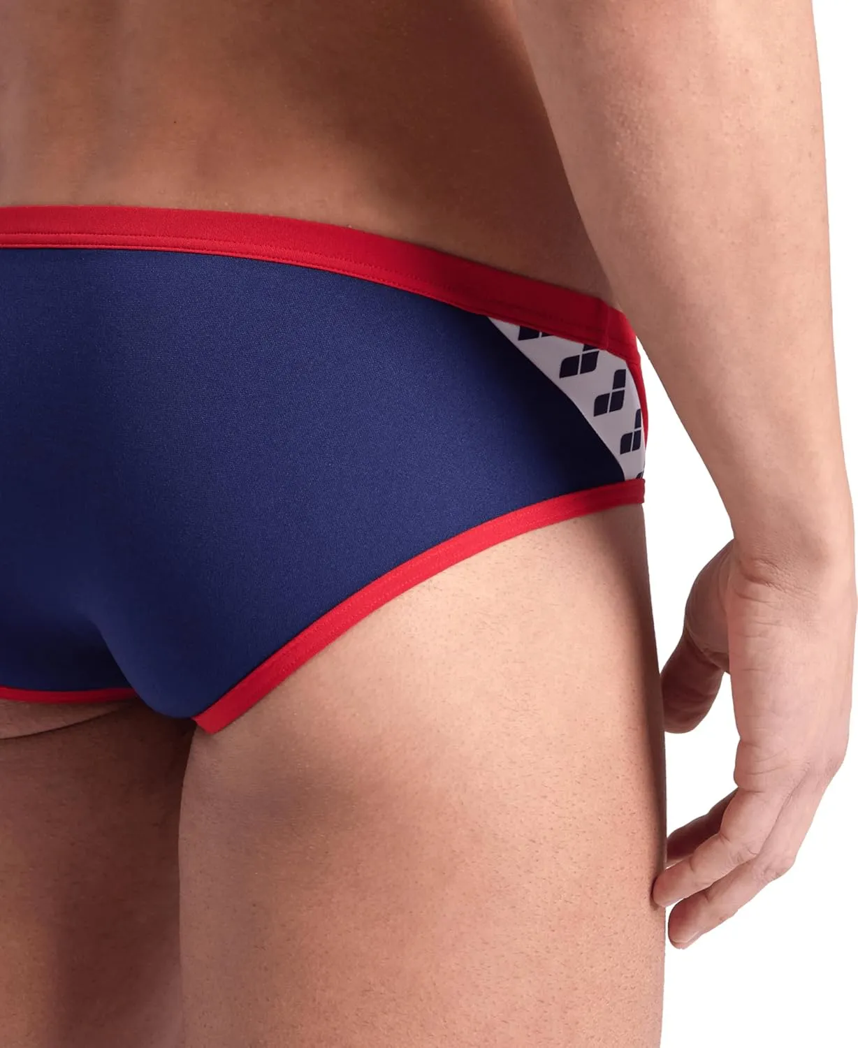 Arena Men's Icons Solid Swim Briefs Professional Training Swimsuit Sports Trunk