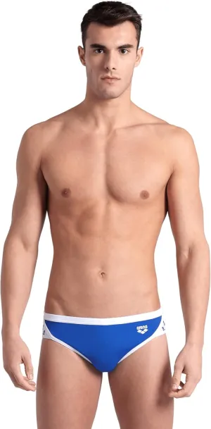 Arena Men's Icons Solid Swim Briefs Professional Training Swimsuit Sports Trunk