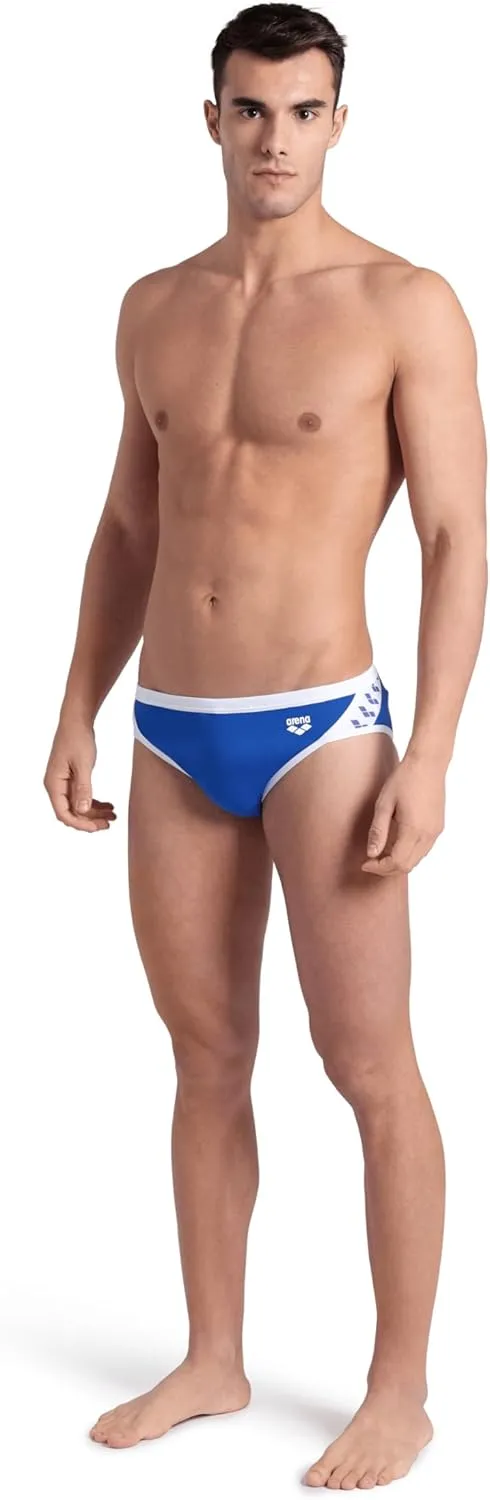 Arena Men's Icons Solid Swim Briefs Professional Training Swimsuit Sports Trunk