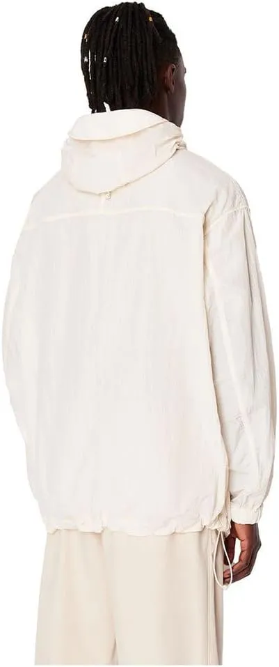 Armani Exchange Men's Hooded Nylon Textured Windbreaker Jacket