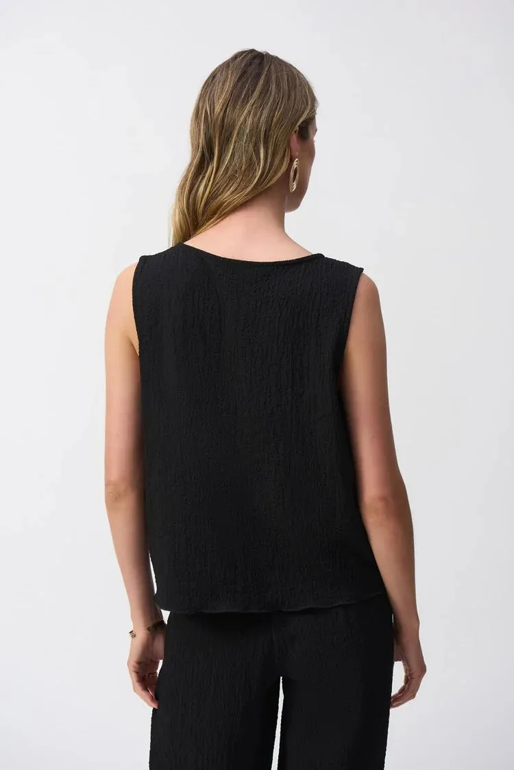 Asymmentrical Sleeveless Top