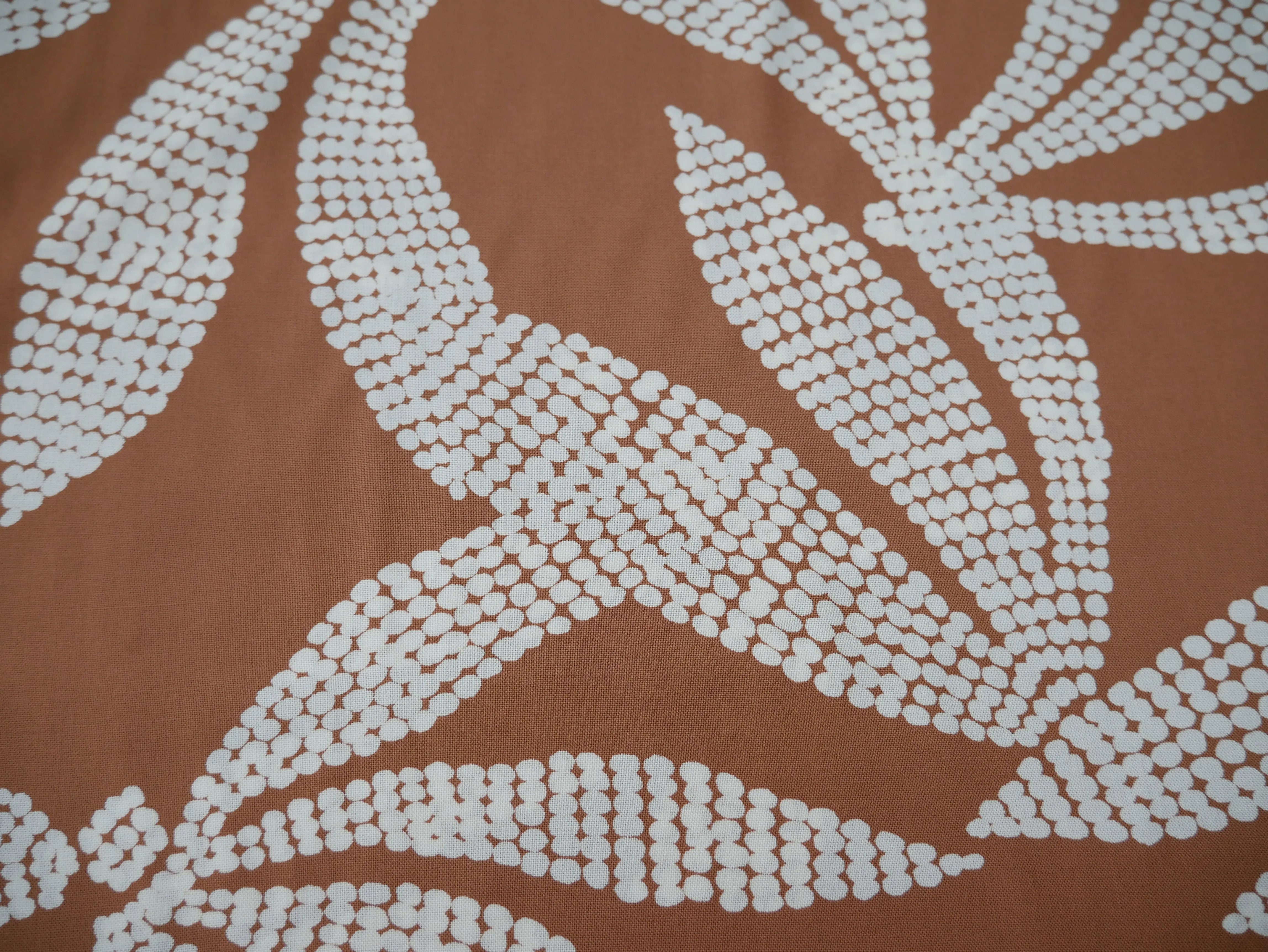 Atelier Brunette Kaola Viscose Challis in Pecan, £18.00 p/m