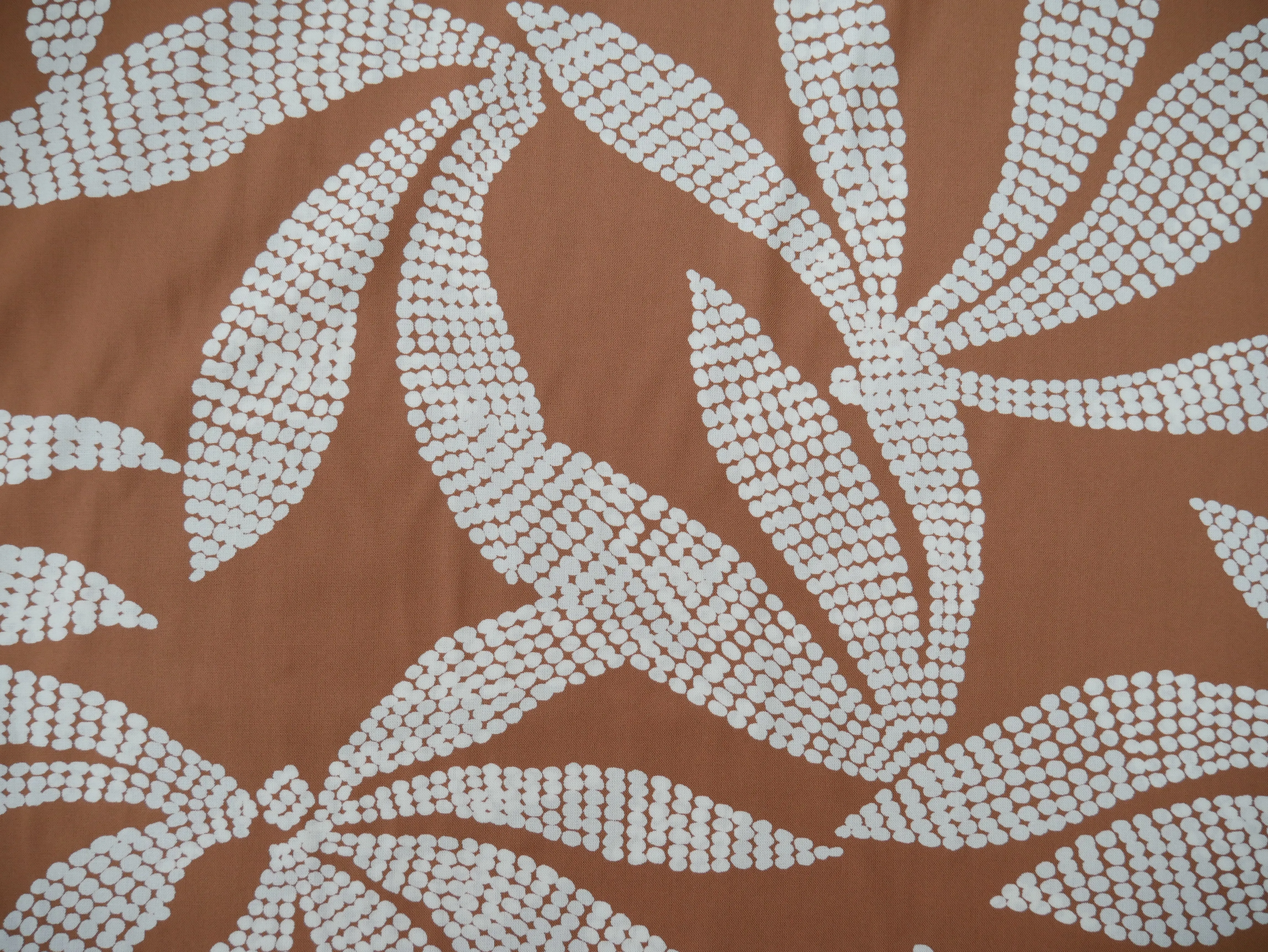 Atelier Brunette Kaola Viscose Challis in Pecan, £18.00 p/m