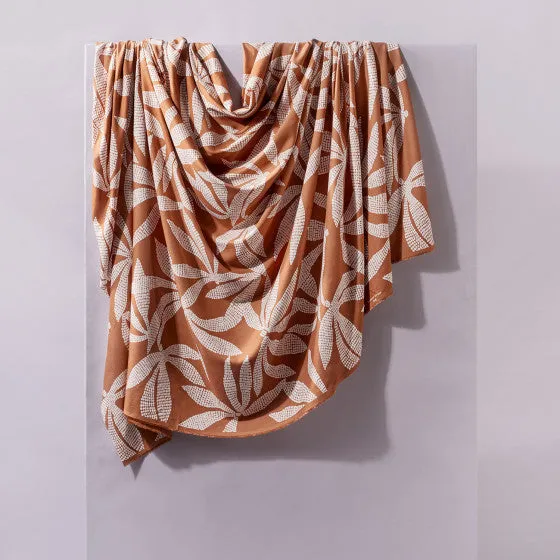 Atelier Brunette Kaola Viscose Challis in Pecan, £18.00 p/m
