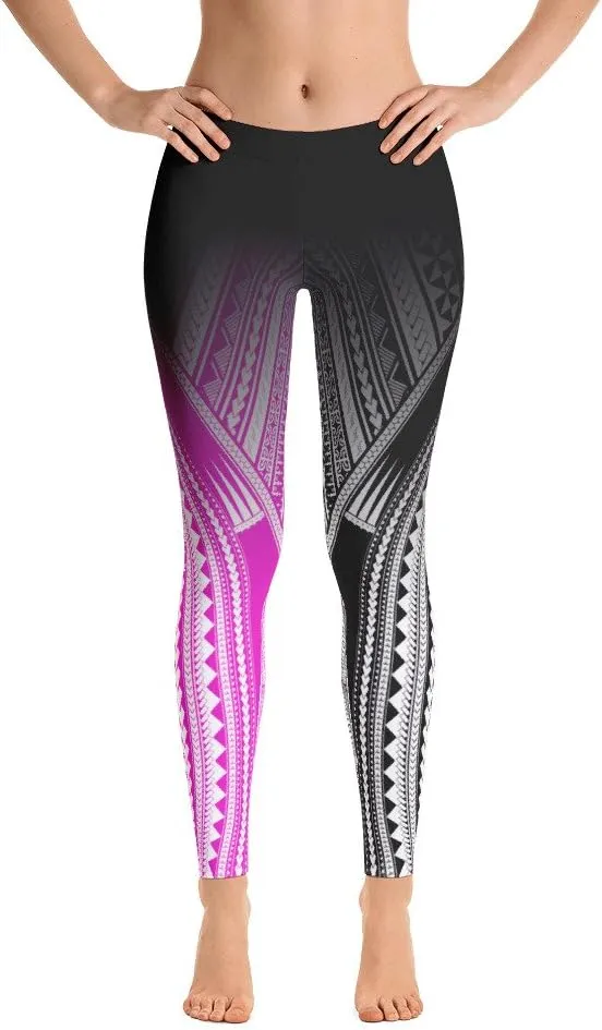 Atikapu Polynesian Design Leggings Great for Workout and Everyday wear.