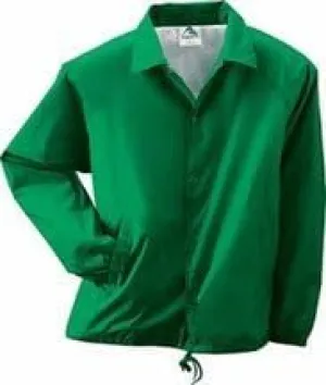 Augusta Sportswear Youth Nylon Coach's Jacket from Black