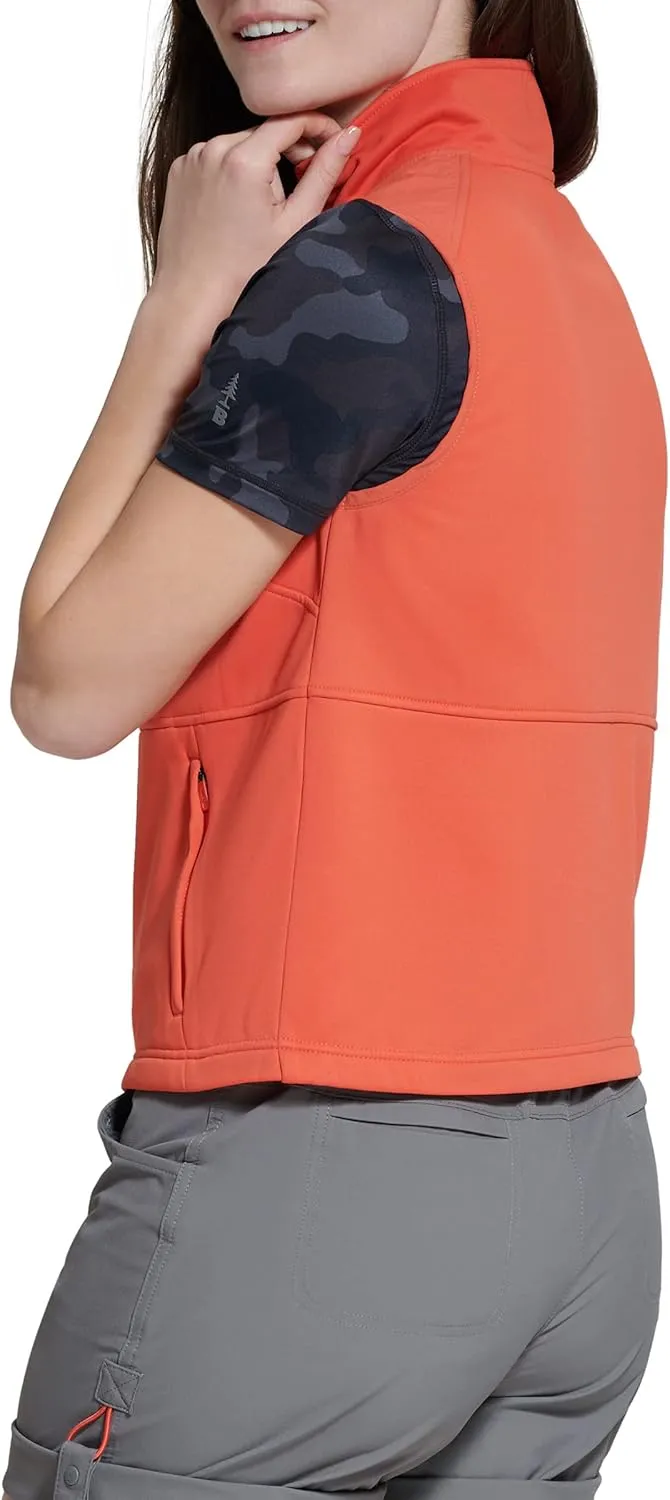 BASS OUTDOOR Women's Mid-Weight Full Zip Vest