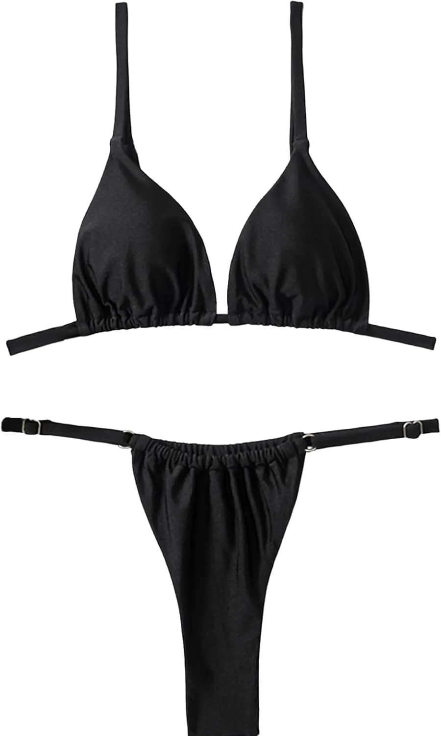 Bikini Sets for Women,Triangle Trendy Womens 2 Piece Cheeky Bikini,Brazilian Sexy String Tanning Thong Bikini