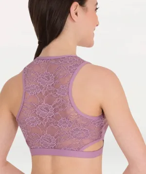Body Wrappers Tank Lace Back Bra Top for girls and adults