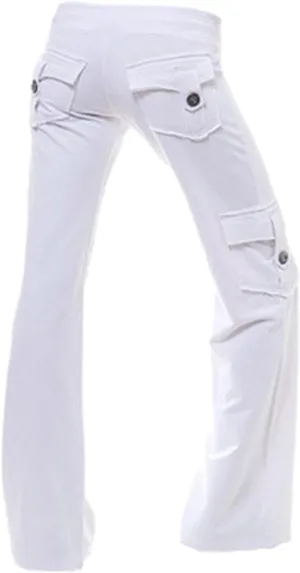 Bootcut Yoga Pants Women's Stretch Workout Relax Fit Super Soft Cargo Yoga Pants Wide Leg Palazzo Pants with Pockets