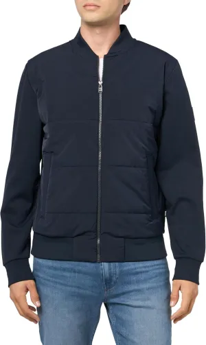 BOSS Men's Jersey Blend Nylon Lightweight Jacket