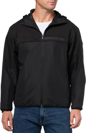 BOSS Men's Ripstop Nylon Lightweight Jacket