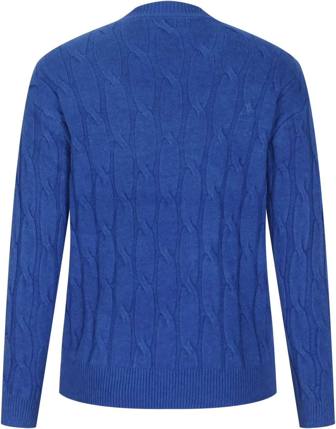 Cable Knitted Crew Neck Pullover Sweater for Women Long Sleeve Solid Loose Fit Casual Sweaters Fashion Tunic Shirt