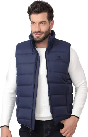 CAMEL CROWN Puffer Vest Men Quilted Winter Padded Sleeveless Jackets Gilet for Casual Work Travel Outdoor