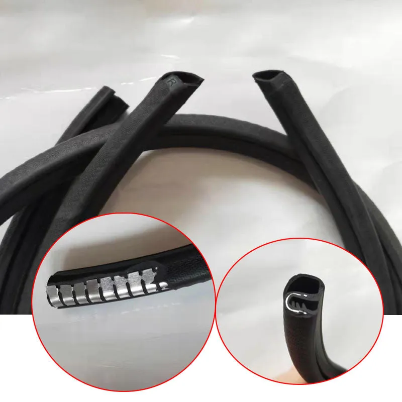 Car Door Rubber Seal Strip Automotive Weather Stripping Soundproofing