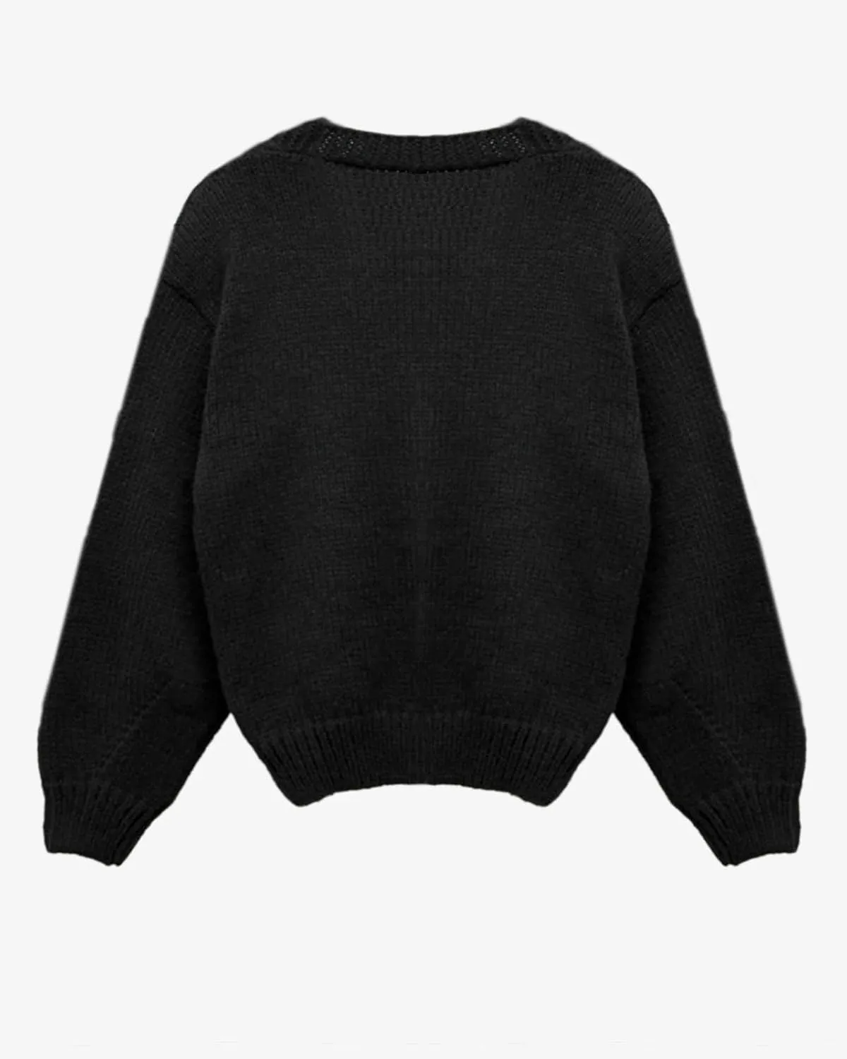 Cardigan Sweater for Women, Long Sleeve V-Neck Button Knit Flower Outfit