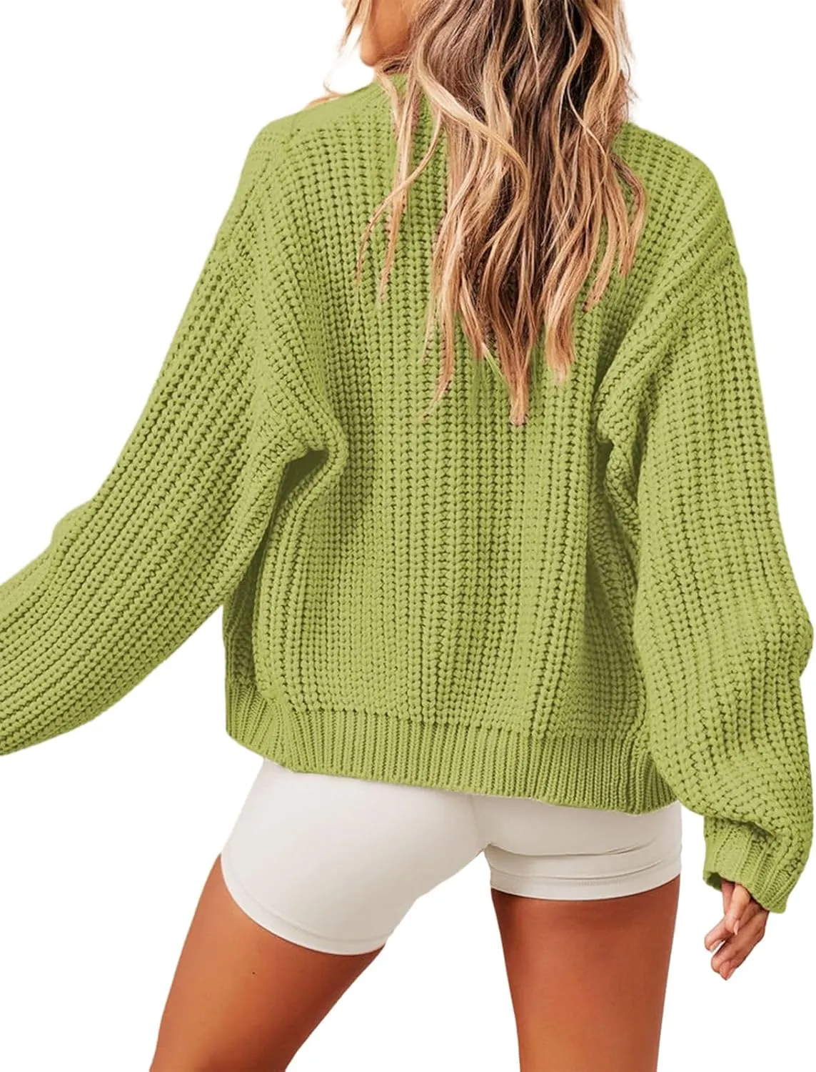Cardigan Sweaters for Women 2023 Casual Long Sleeve Y2k Zipper Chunky Cable Knit Sweater Fall Winter Warm Coat
